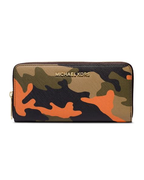 michael michael kors jet set camo saffiano continental wallet|Jet Set Charm Large Saffiano Leather Continental Wallet.